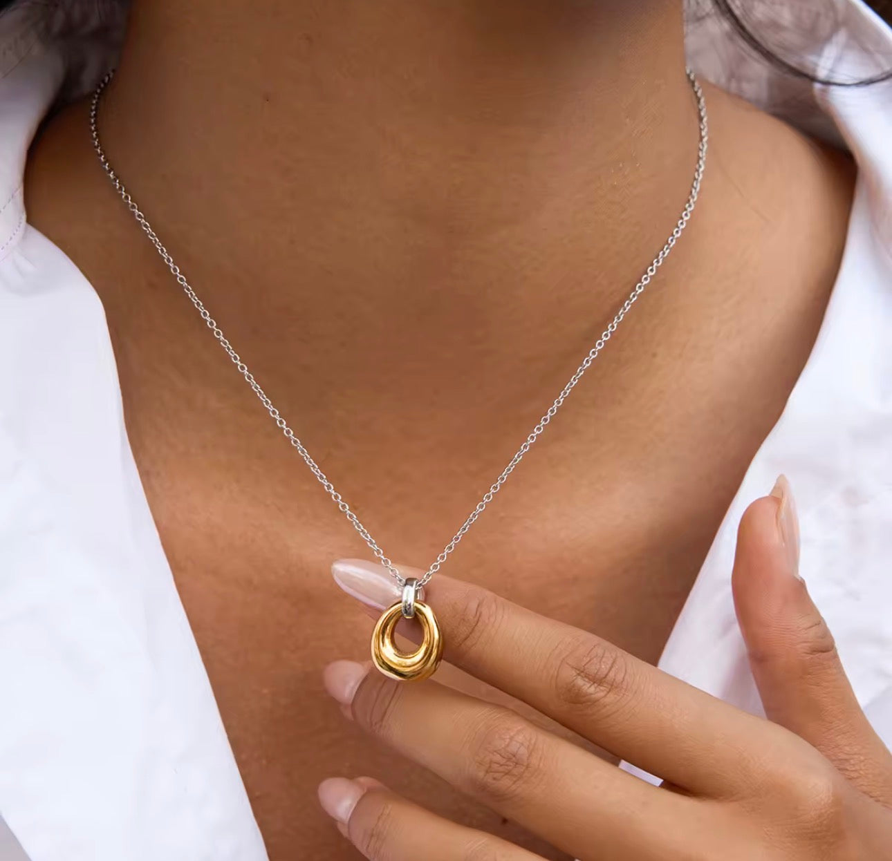 Collar acero inoxidable