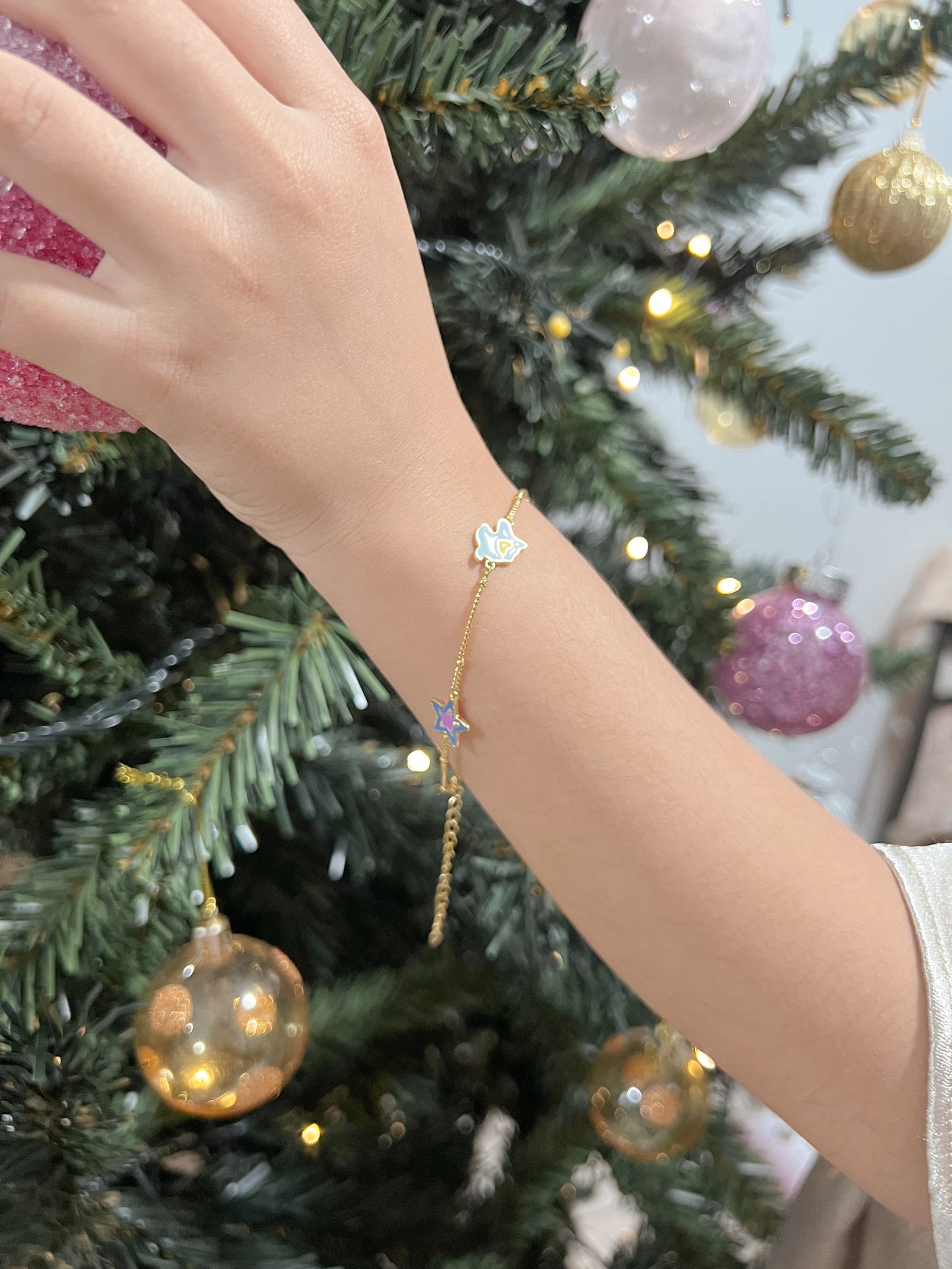 14k Unicorn bracelet