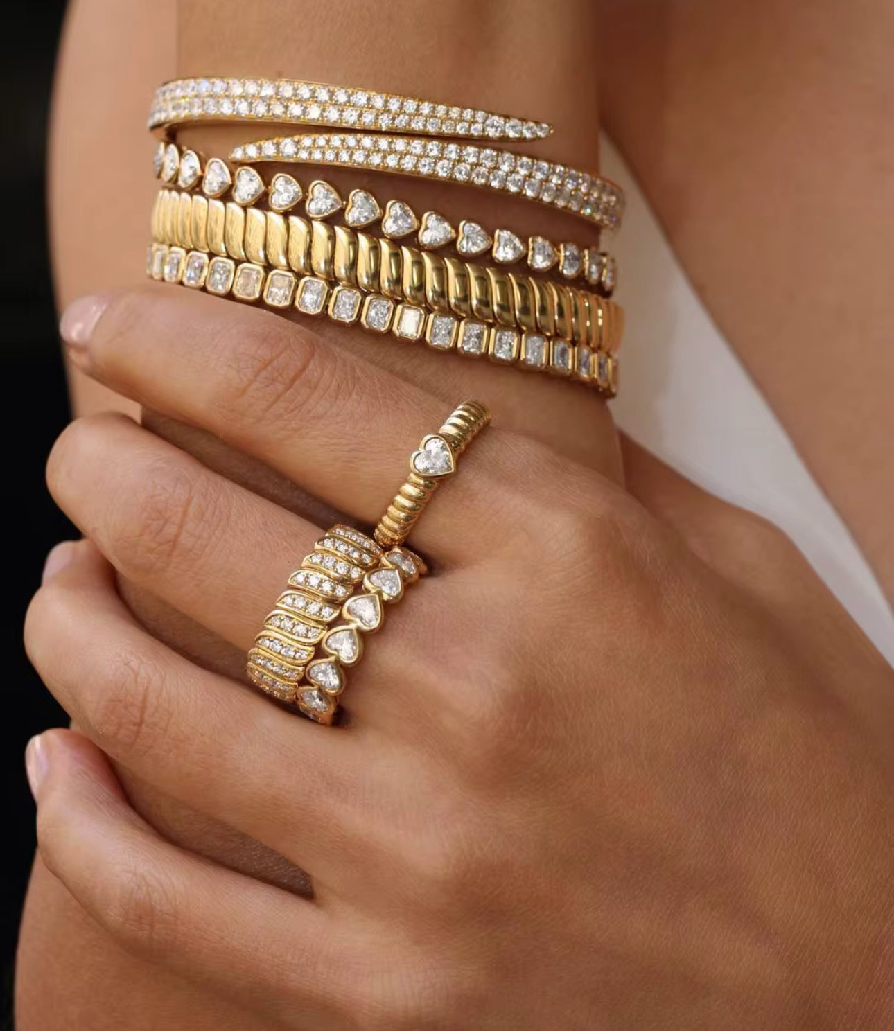 Anillo de zirconia