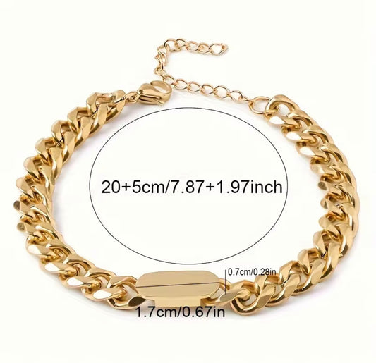 Pulsera con grabado
