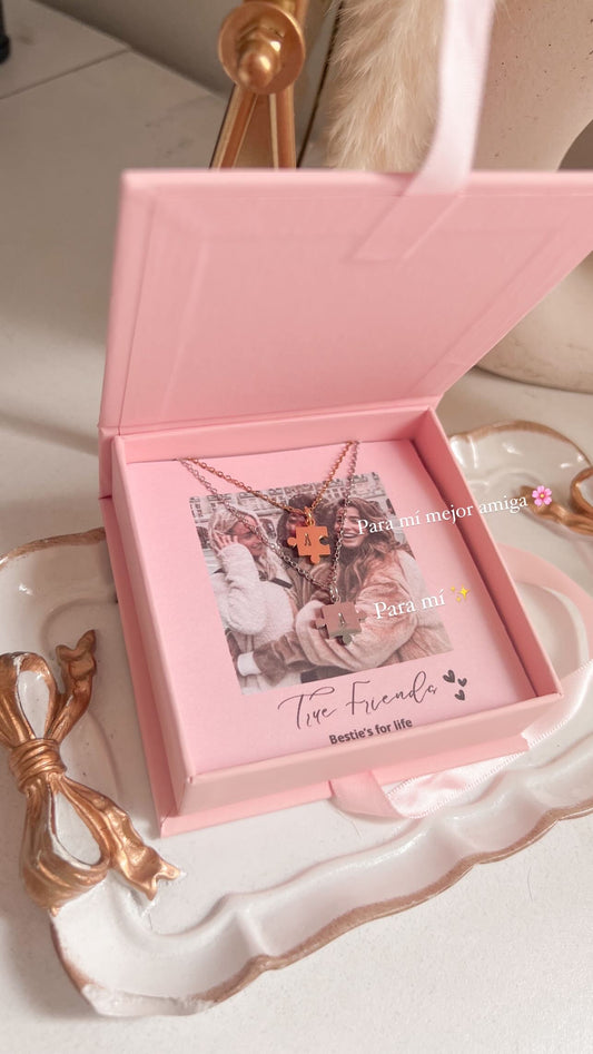 Collares de rompecabezas para amigas 👯‍♀️