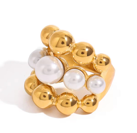 Anillo de perlas