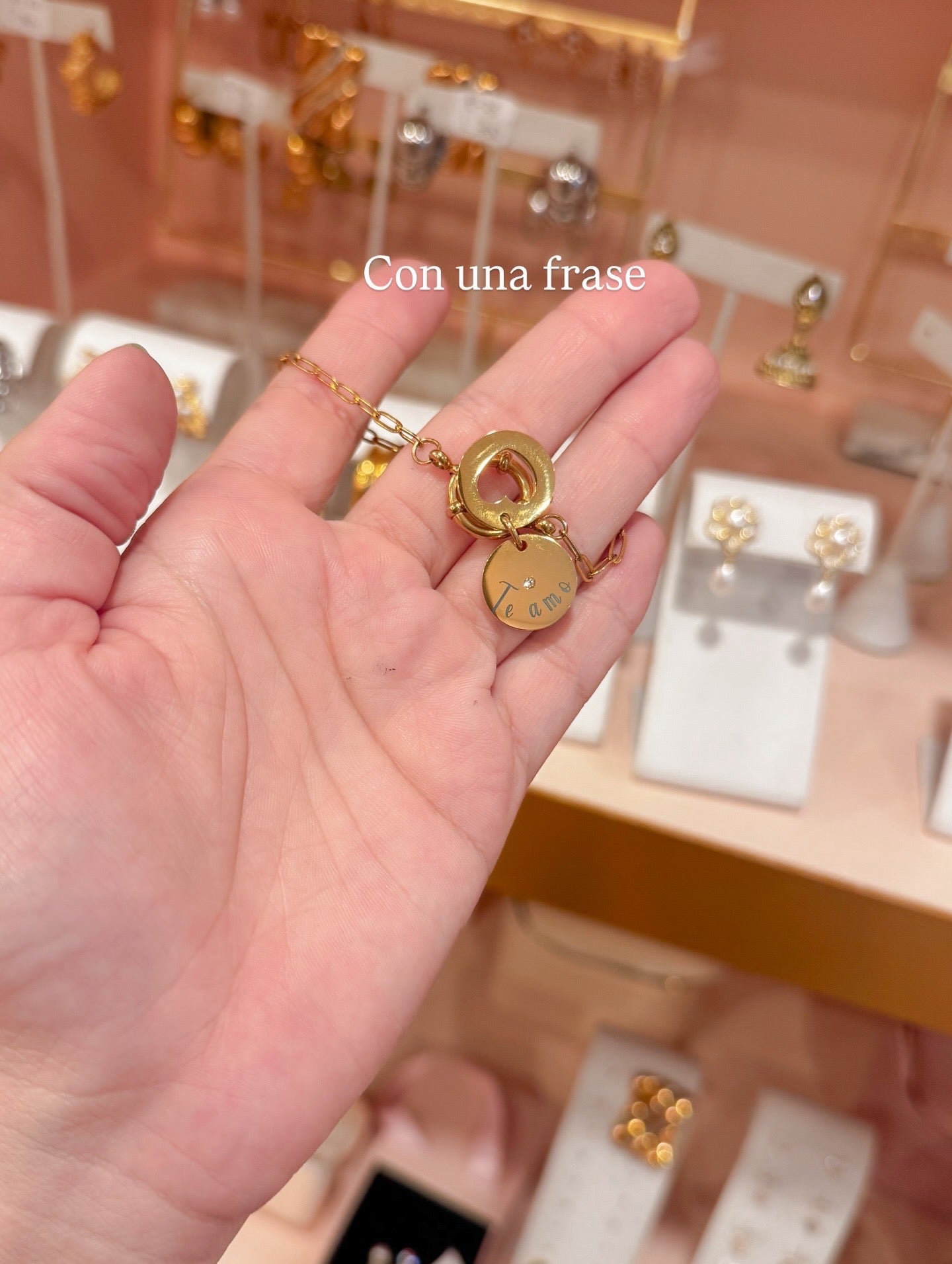 Pulsera con foto y nombre